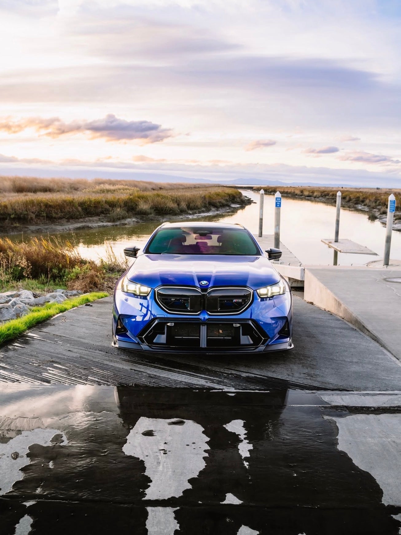 BMW G90/G99 M5 Carbon Fiber AP Front Lip