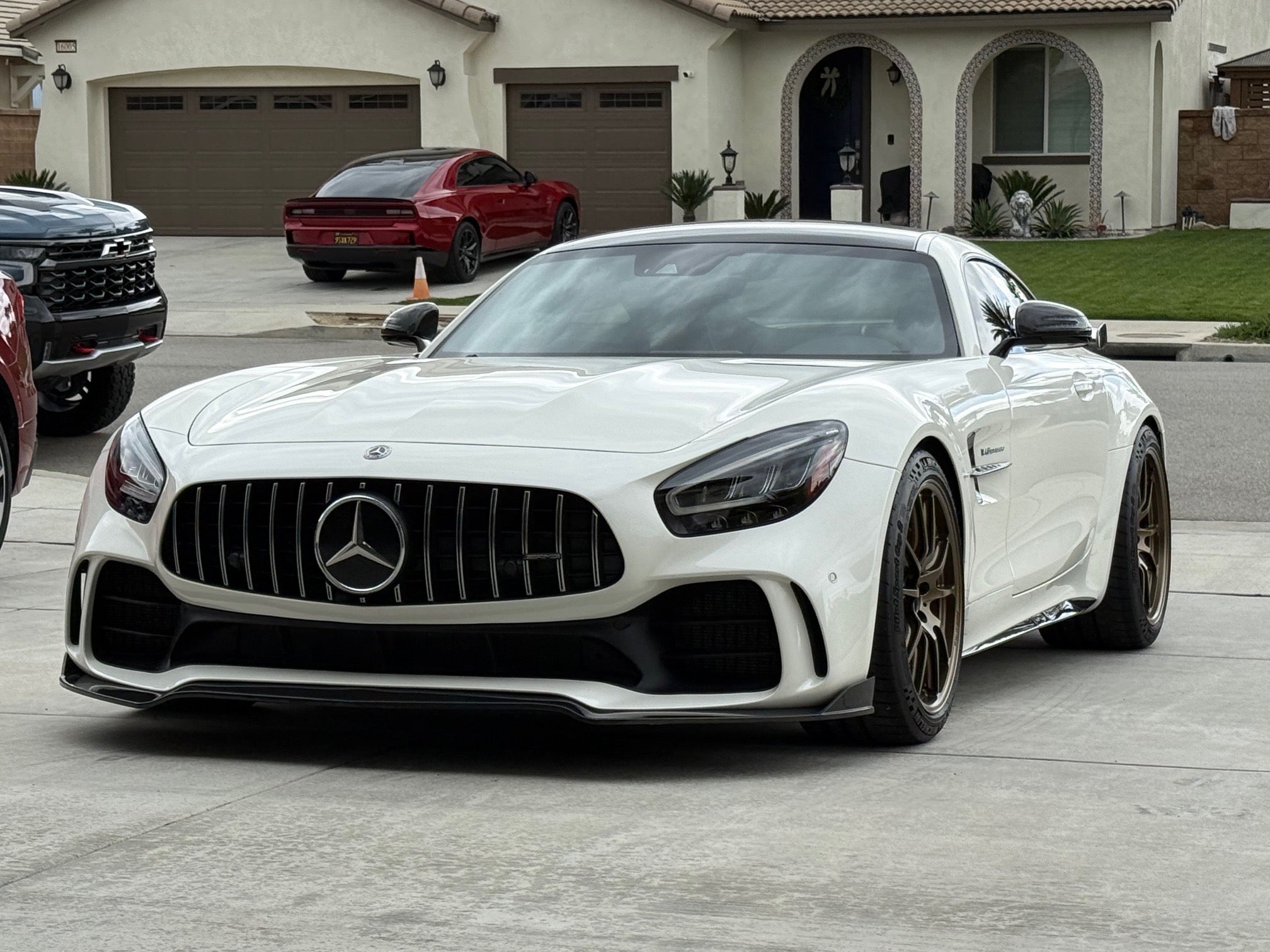 Mercedes AMG GTR AP Carbon Fiber Front Lip