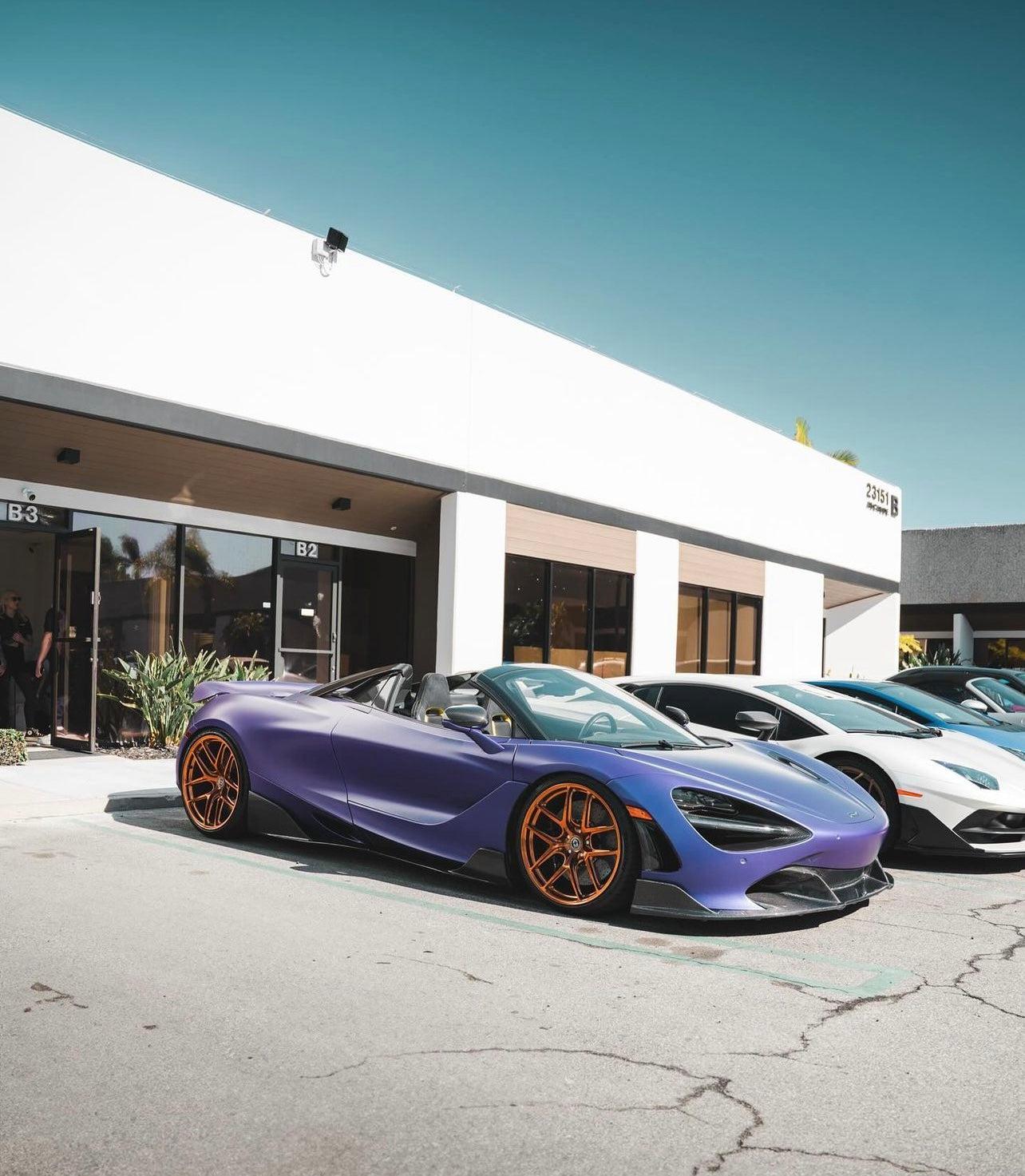 McLaren 720s/750s Artisan AP Carbon Fiber Side Skirt Extension