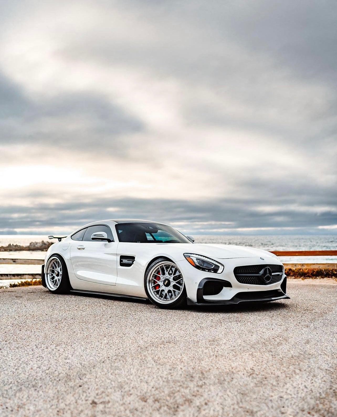 Mercedes AMG GT/GTS Carbon Fiber Side Skirt Extensions
