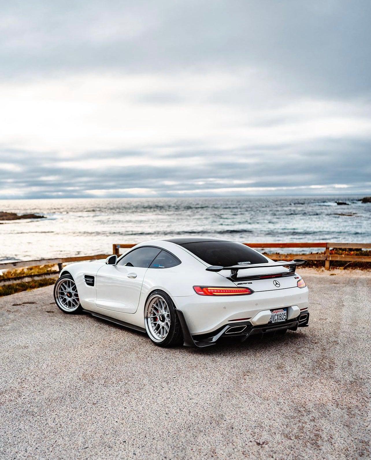 Mercedes AMG GT/GTS/GTC/GTR Carbon Fiber GTR Wing With Base Panel
