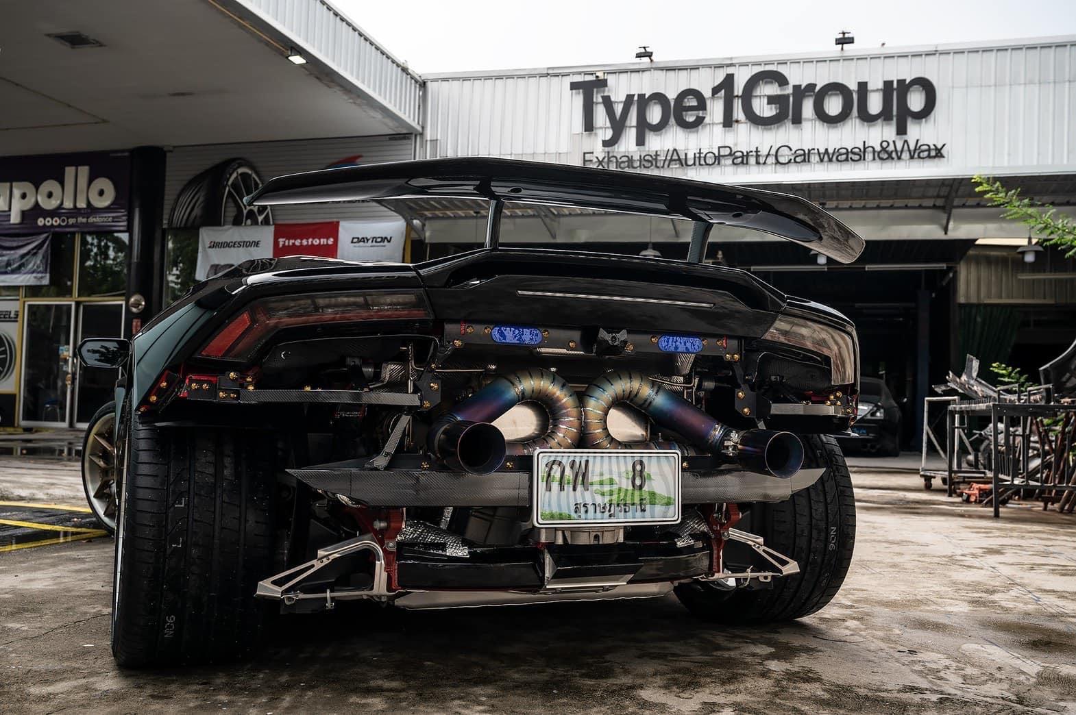 Lamborghini Huracan Carbon Fiber Performante Style Wing