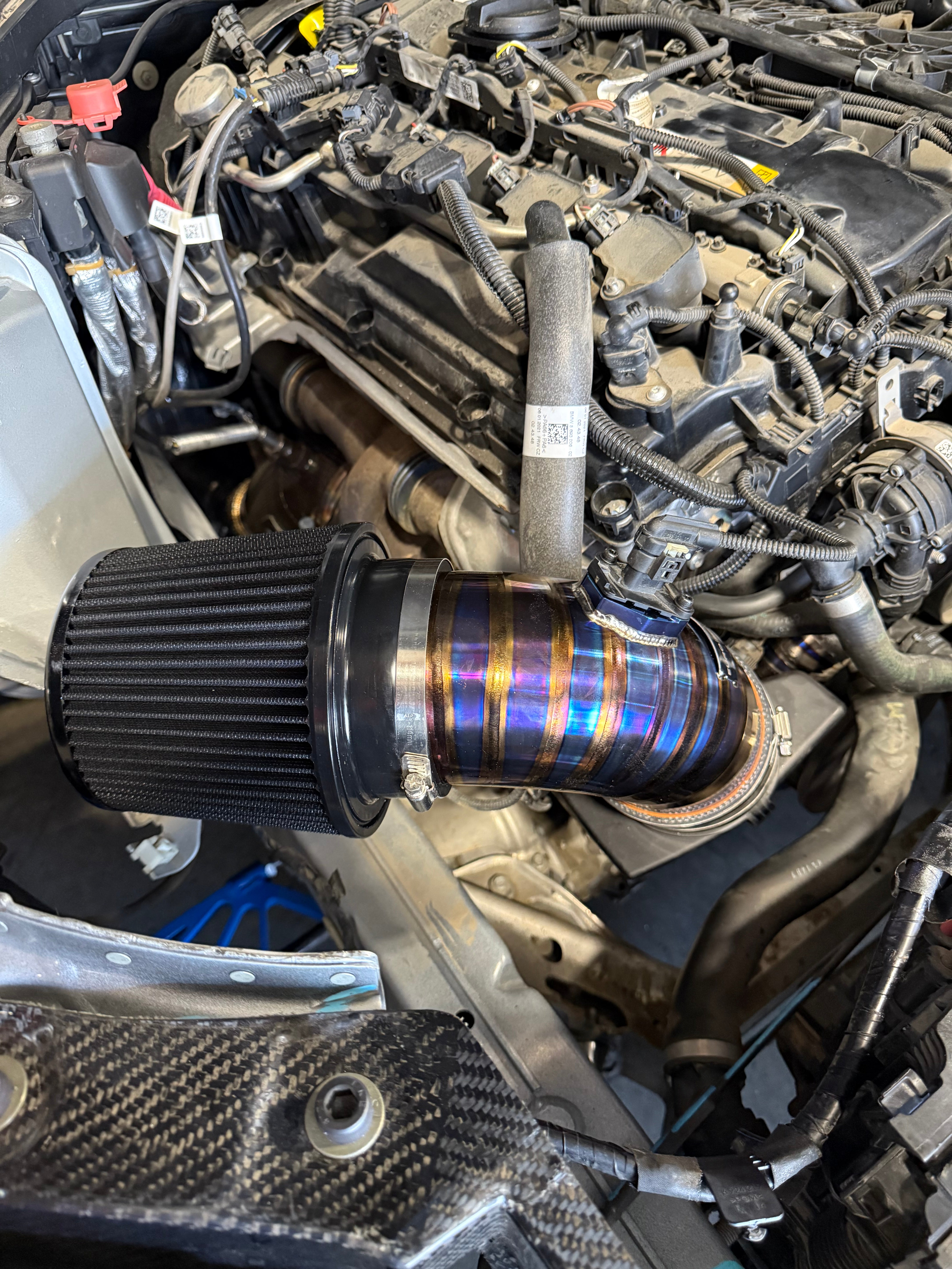 Toyota Supra B58/Z4 4in Titanium Intake