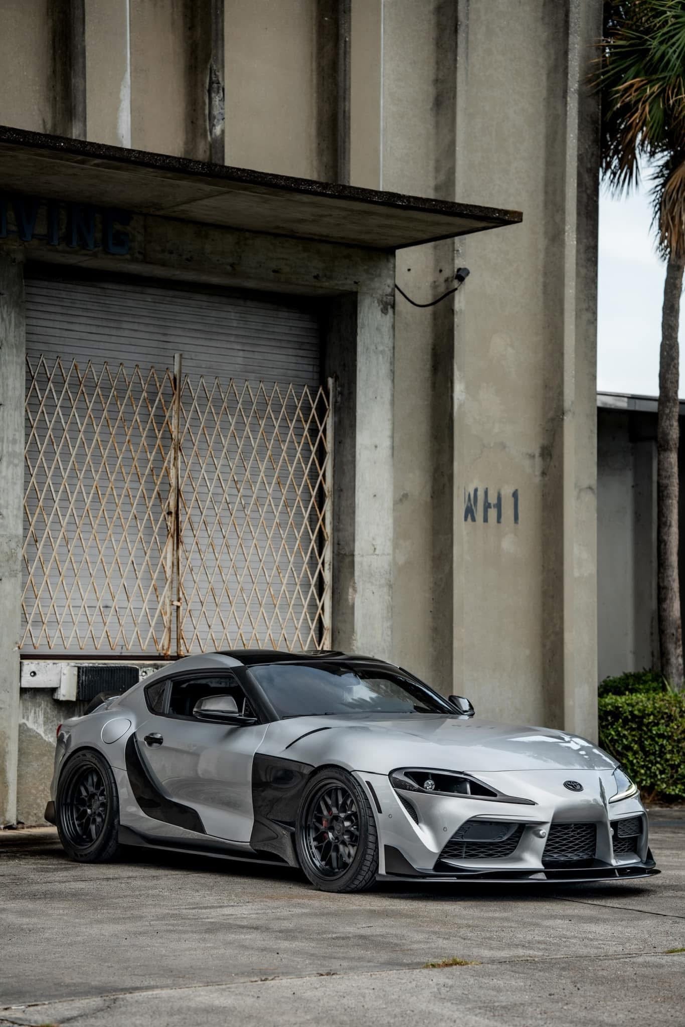 Toyota Supra MK5 Carbon Fiber Headlight Delete