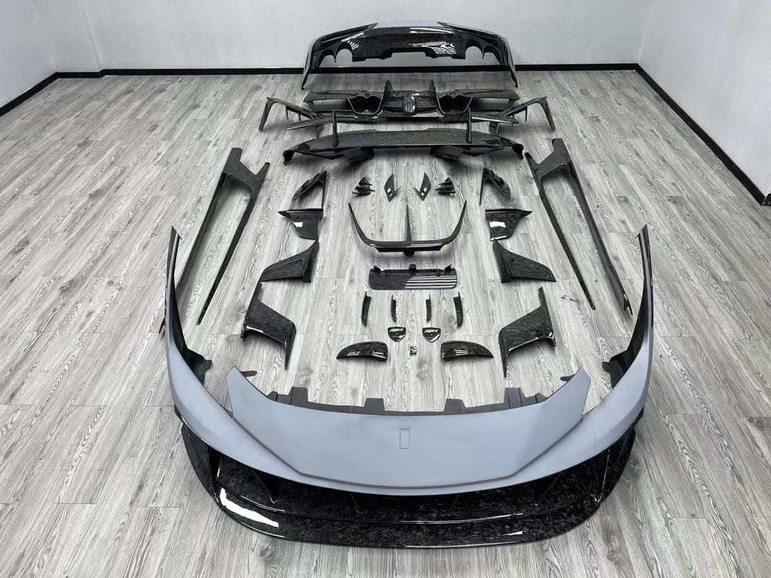 Ferrari F8 Tributo FRP/Carbon Fiber MSY Style Artisan Body Kit