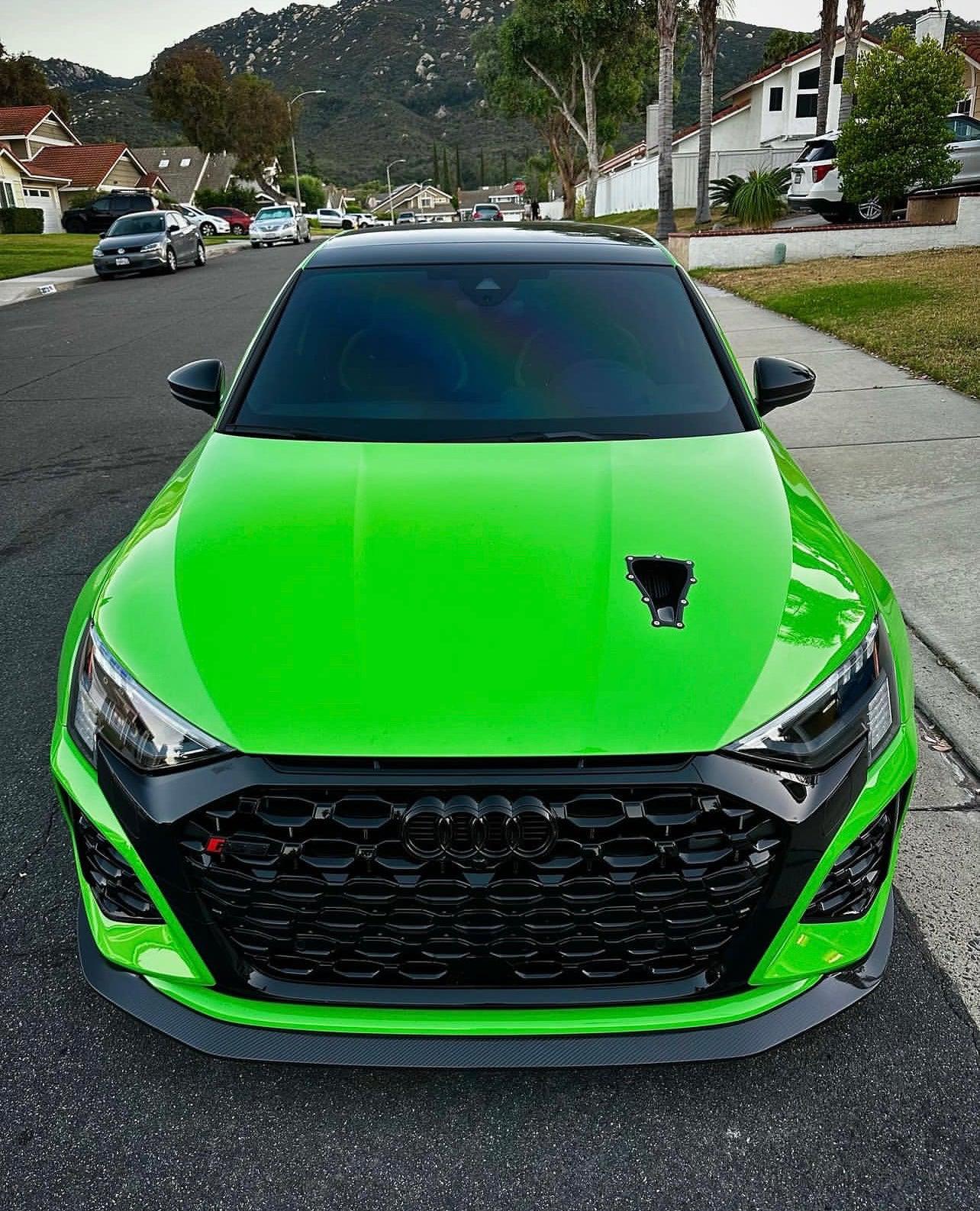 2022 Audi RS3 8Y Carbon Fiber Front Lip