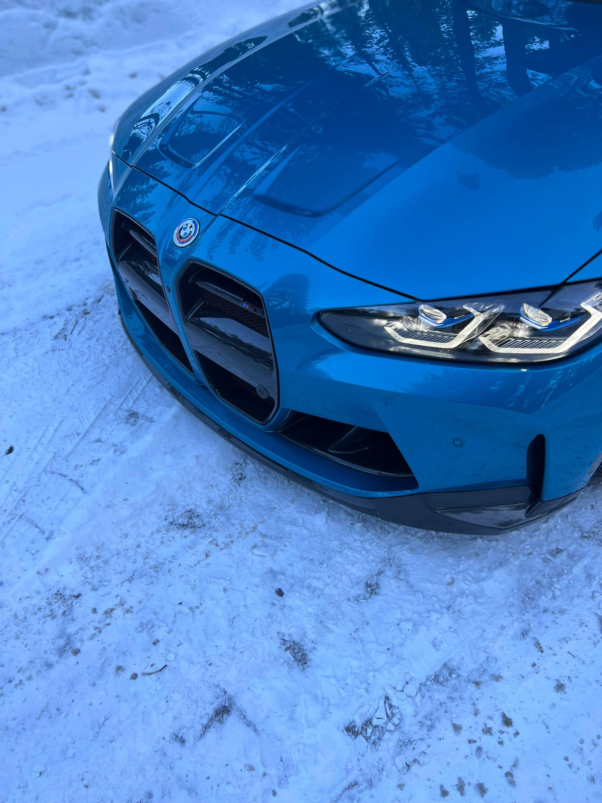 BMW G80 M3/G82/G83 M4 Lazor Headlight Conversion Plug & Play 3 DRL Switch Back Colors 2021-2024
