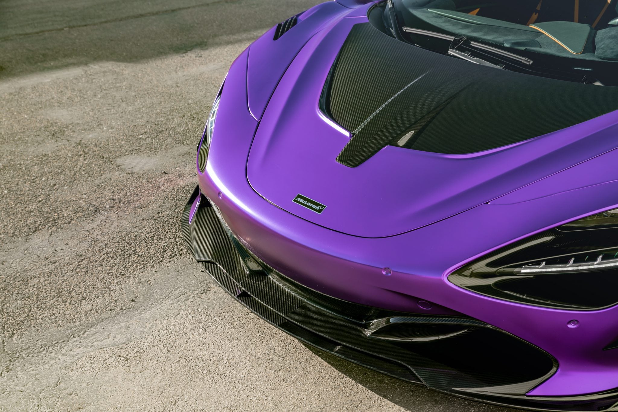 McLaren 720s Carbon Fiber Hood Bonnet