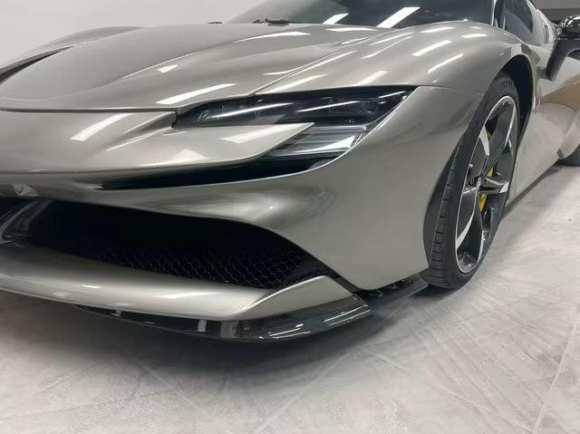 Ferrari SF90 Carbon Fiber 2PC Front Lip