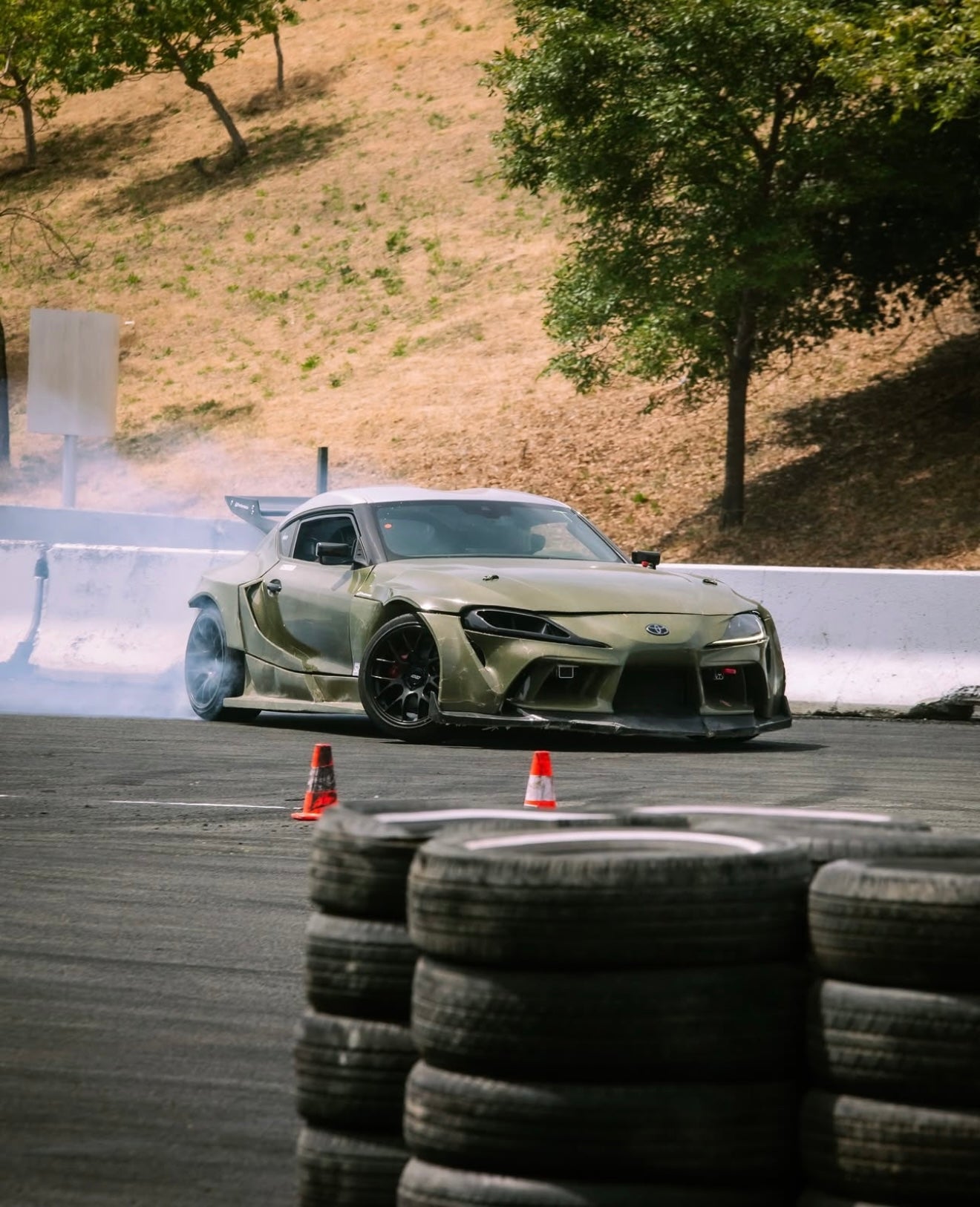 Toyota Supra MK5 Carbon Fiber Headlight Delete