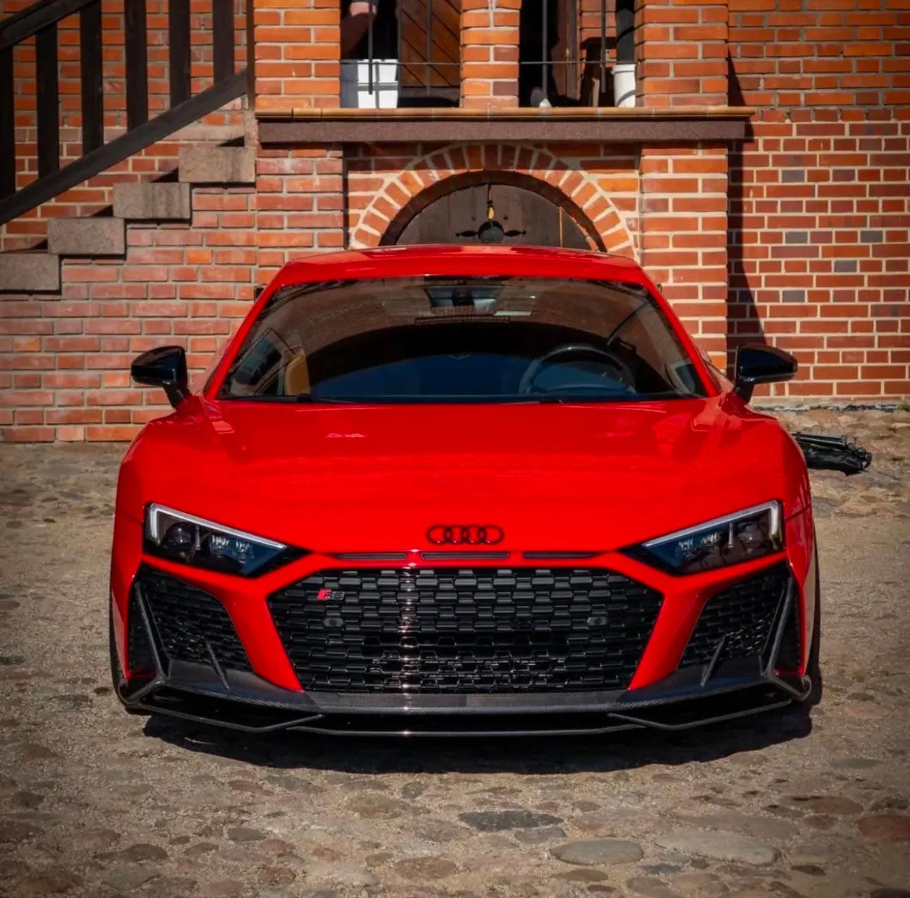 Audi R8 Gen 2 Carbon Fiber Artisan Front Lip 2019-2024