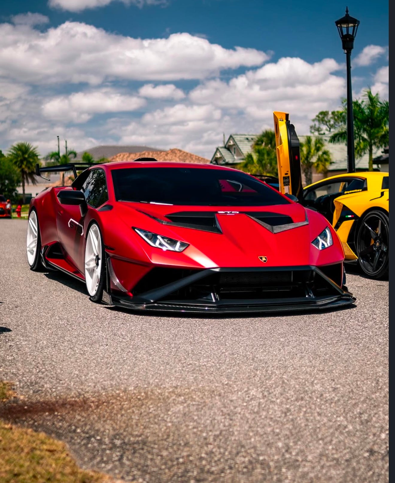 Lamborghini Huracan STO AP Carbon Fiber Front Lip