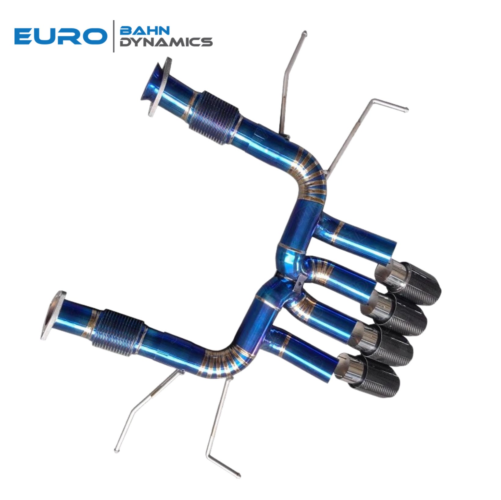 Corvette C8 Z06 Titanium Straight Pipe Exhaust System No Muffler