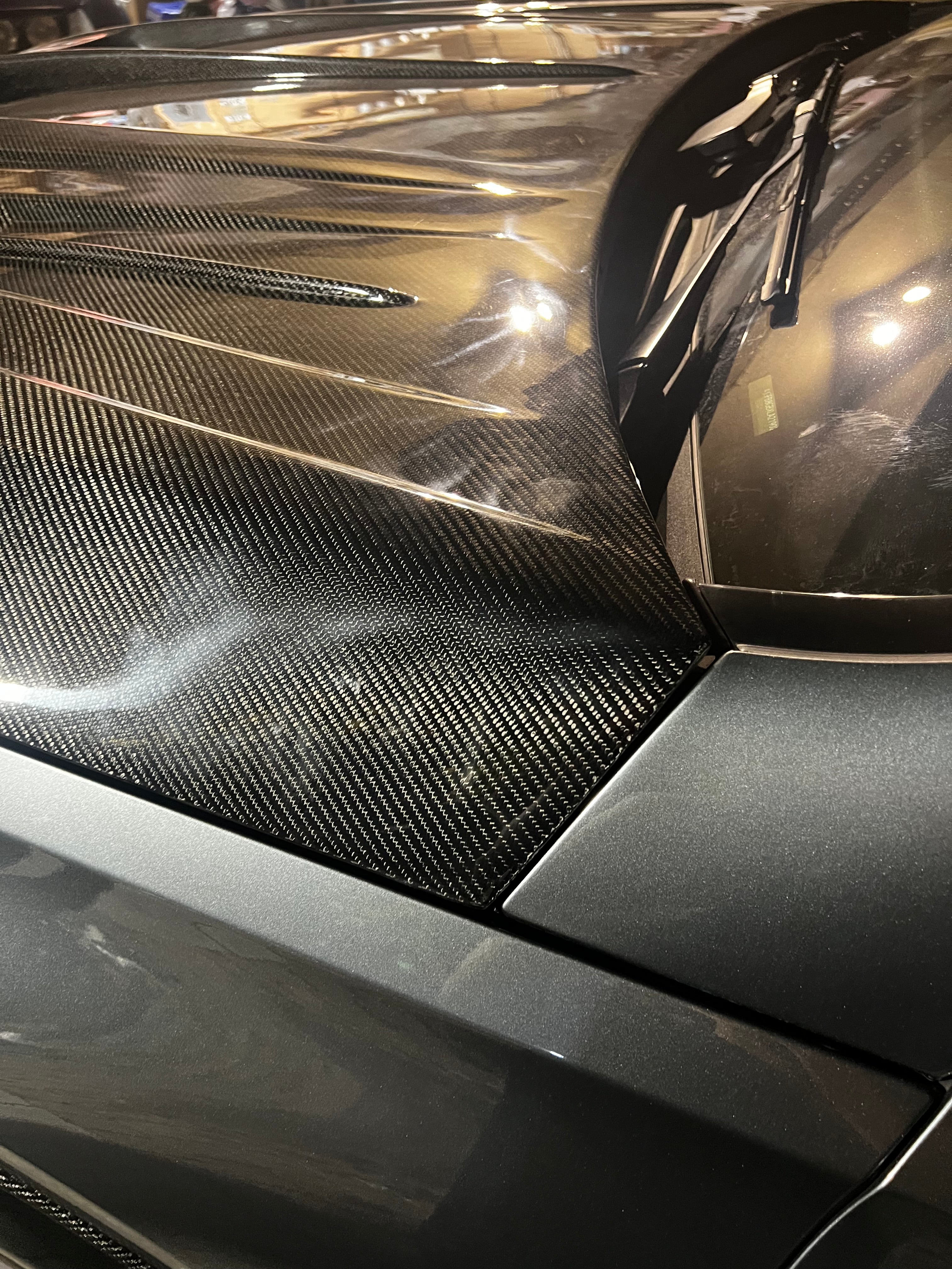 Mercedes GLE 350/450/580/53/63 W167/C167 Carbon Fiber Vented Hood