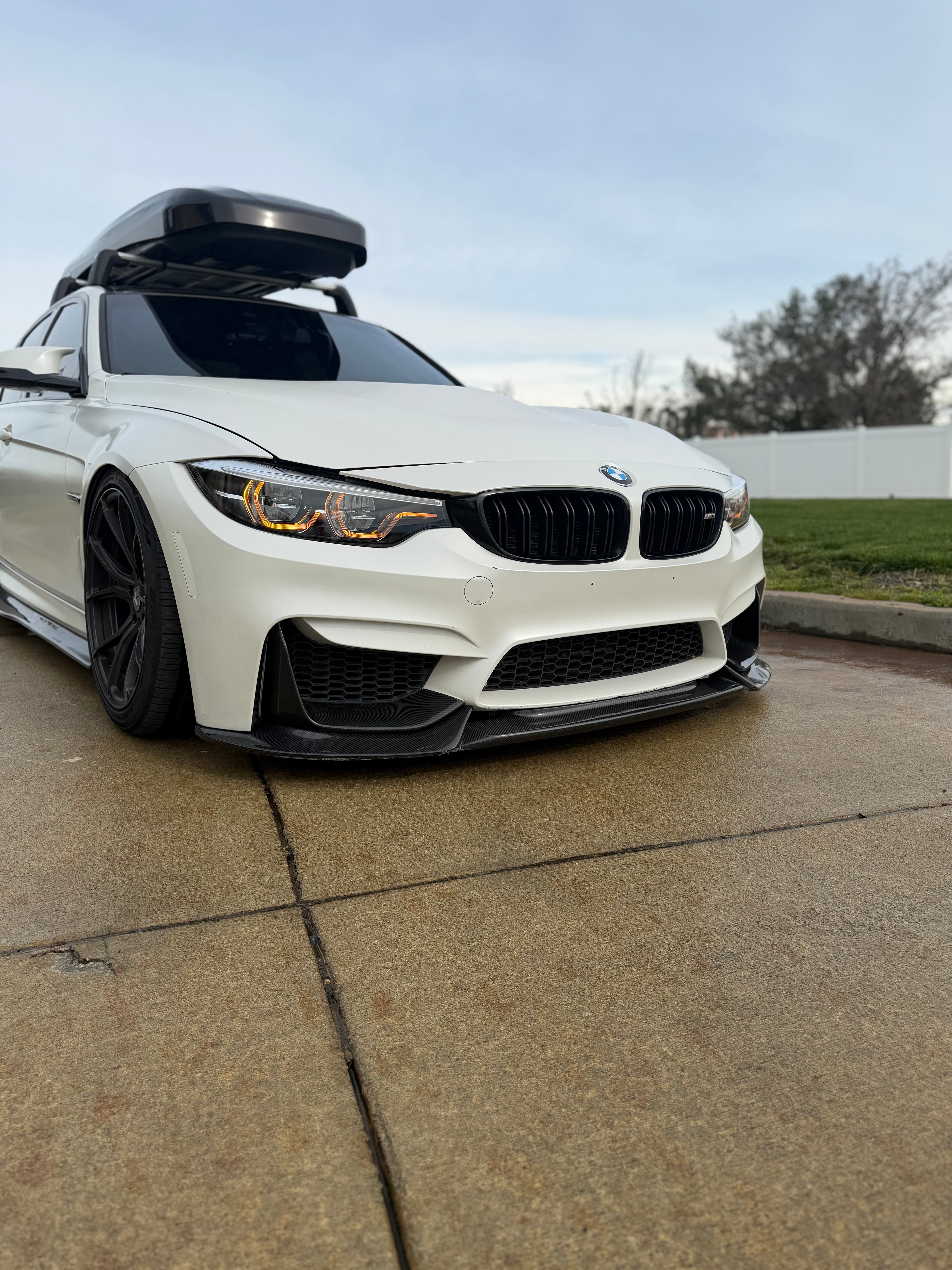 BMW F80/F82/F83 M3/M4 Carbon Fiber Artisan Front Lip