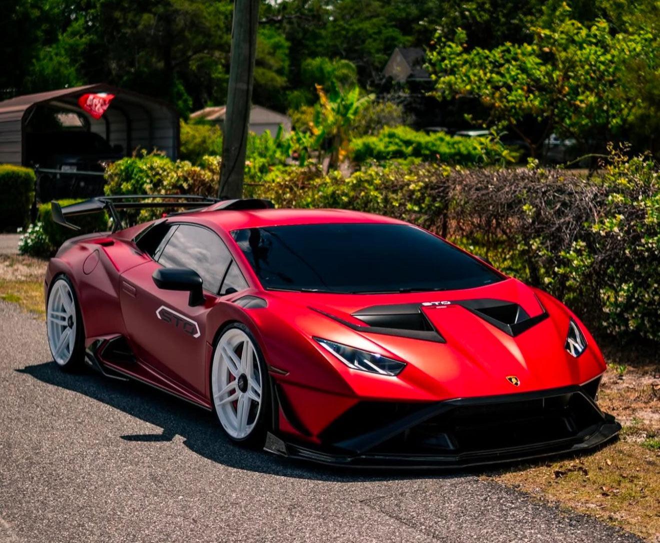 Lamborghini Huracan STO AP Carbon Fiber Front Lip