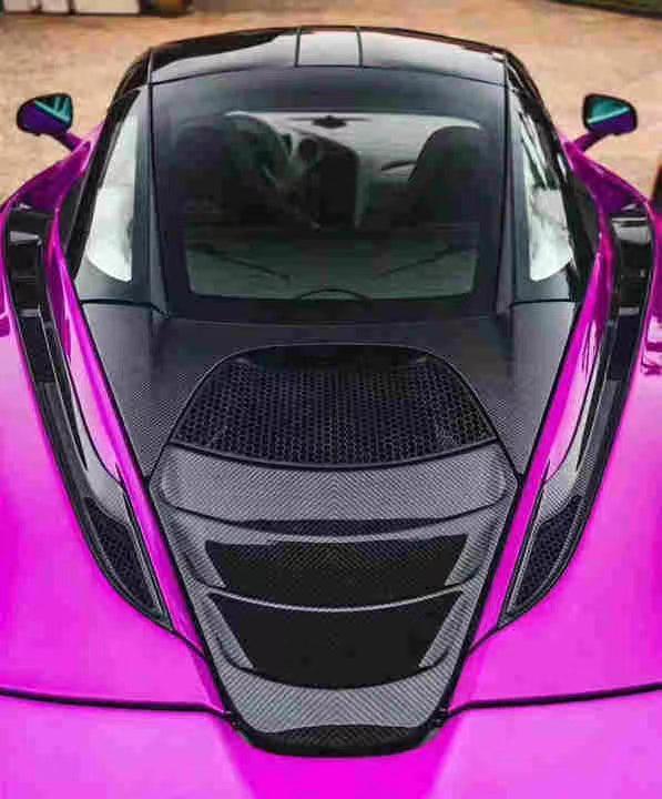 McLaren 720s Carbon Fiber Engine Cover