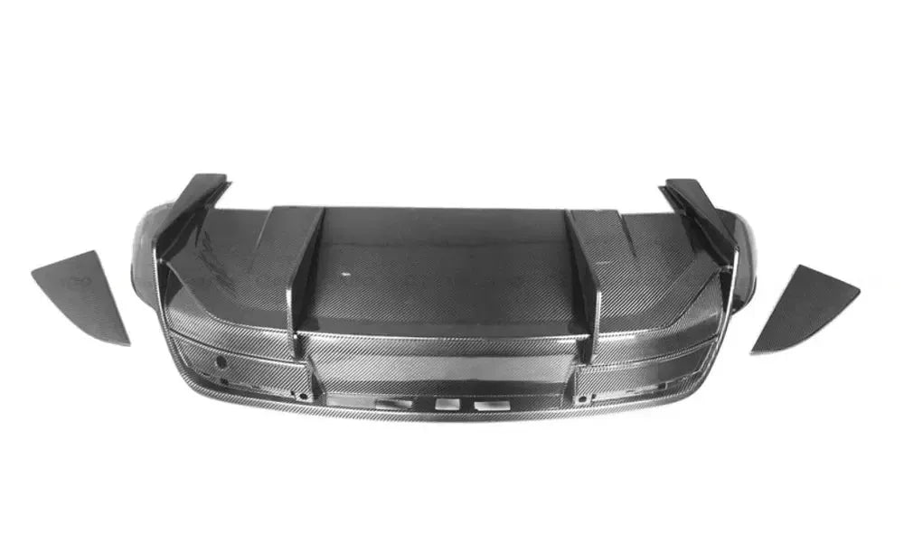 Porsche Taycan (2019-2023) Carbon Fiber Rear Diffuser