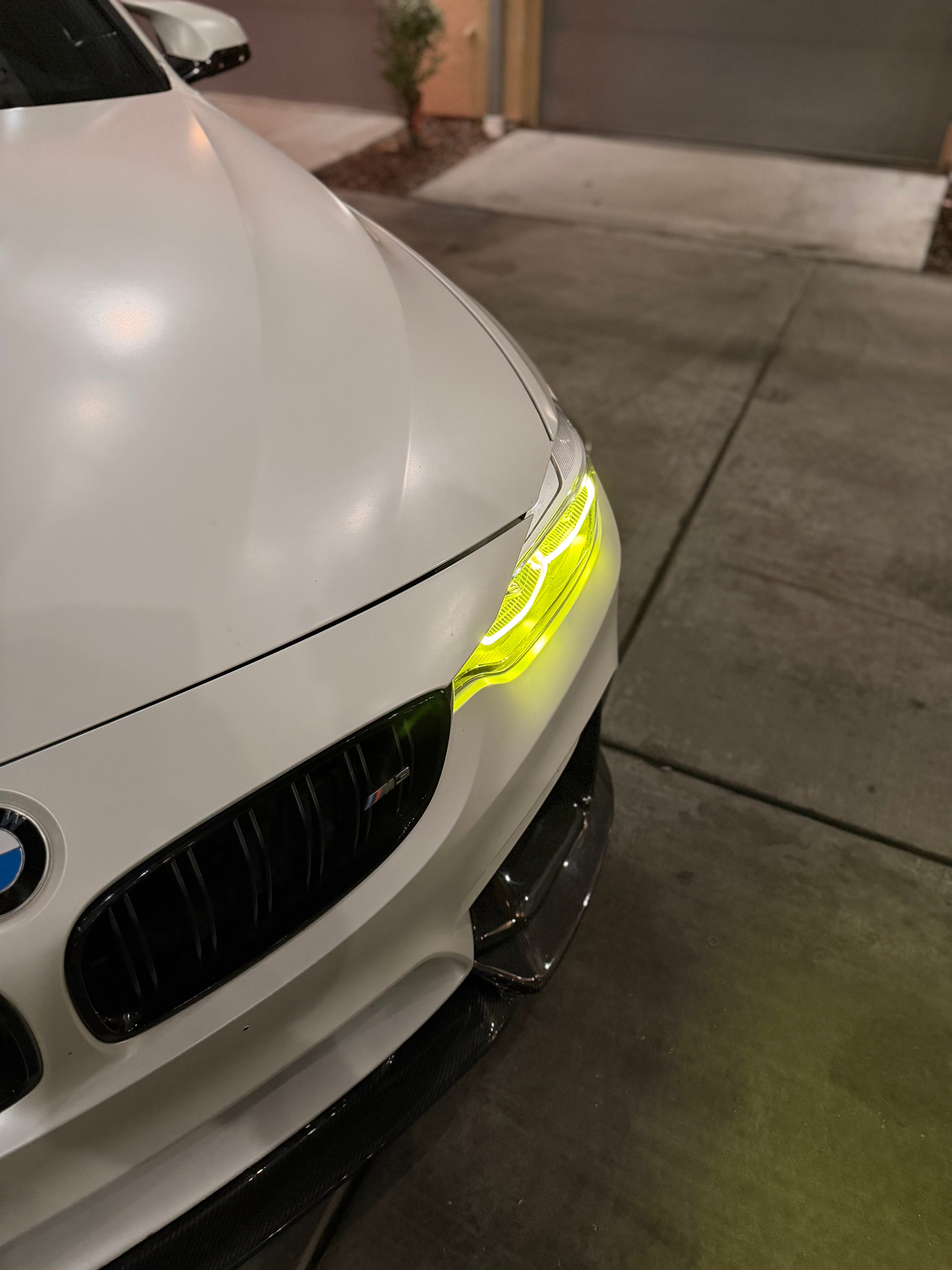 BMW F80 M3 F82/F83 M4 & F30/F32/F33/F36 4 Series Ikon V2 LED Switch Back Headlights DRL White/Yellow
