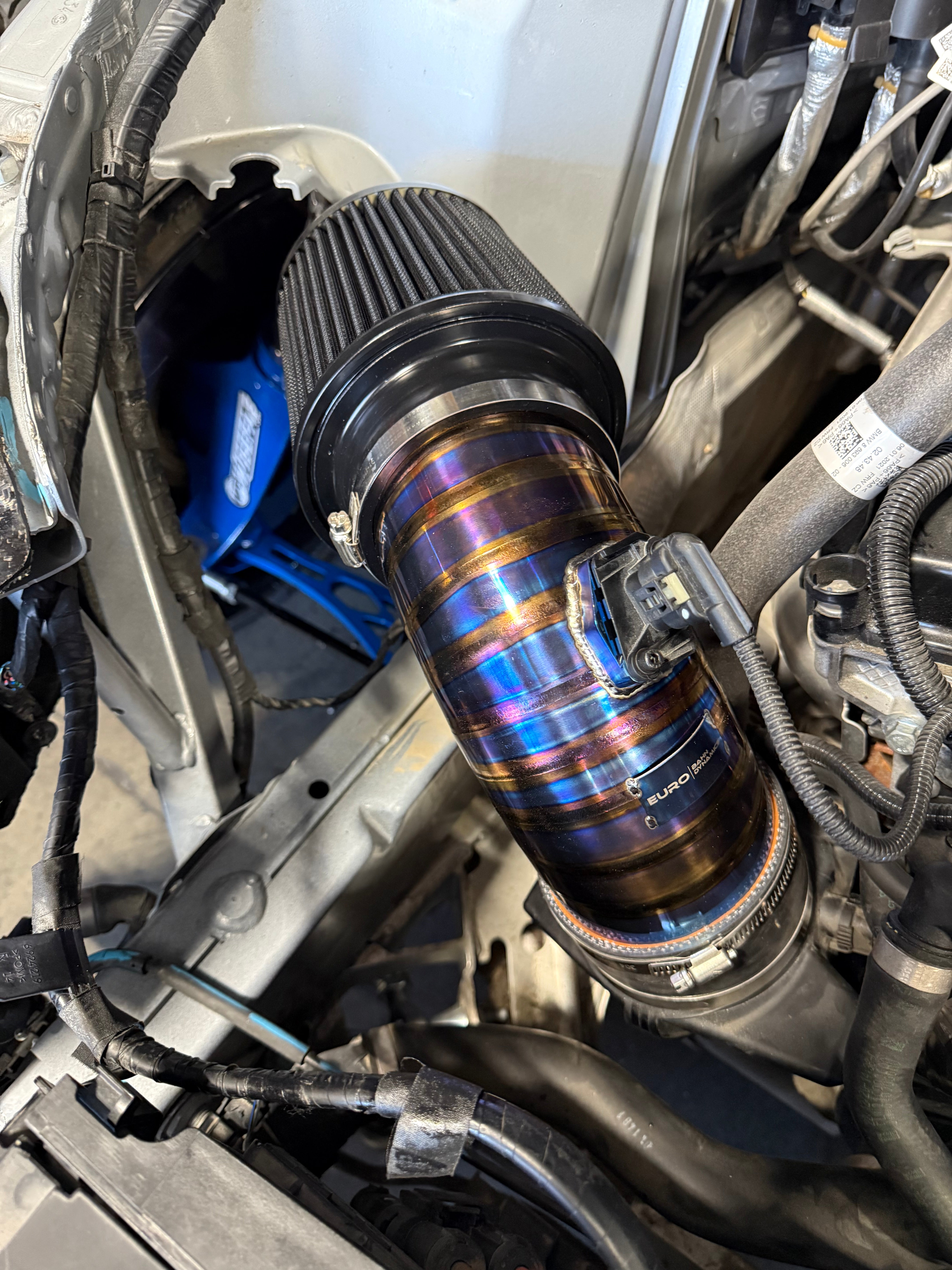 Toyota Supra B58/Z4 4in Titanium Intake