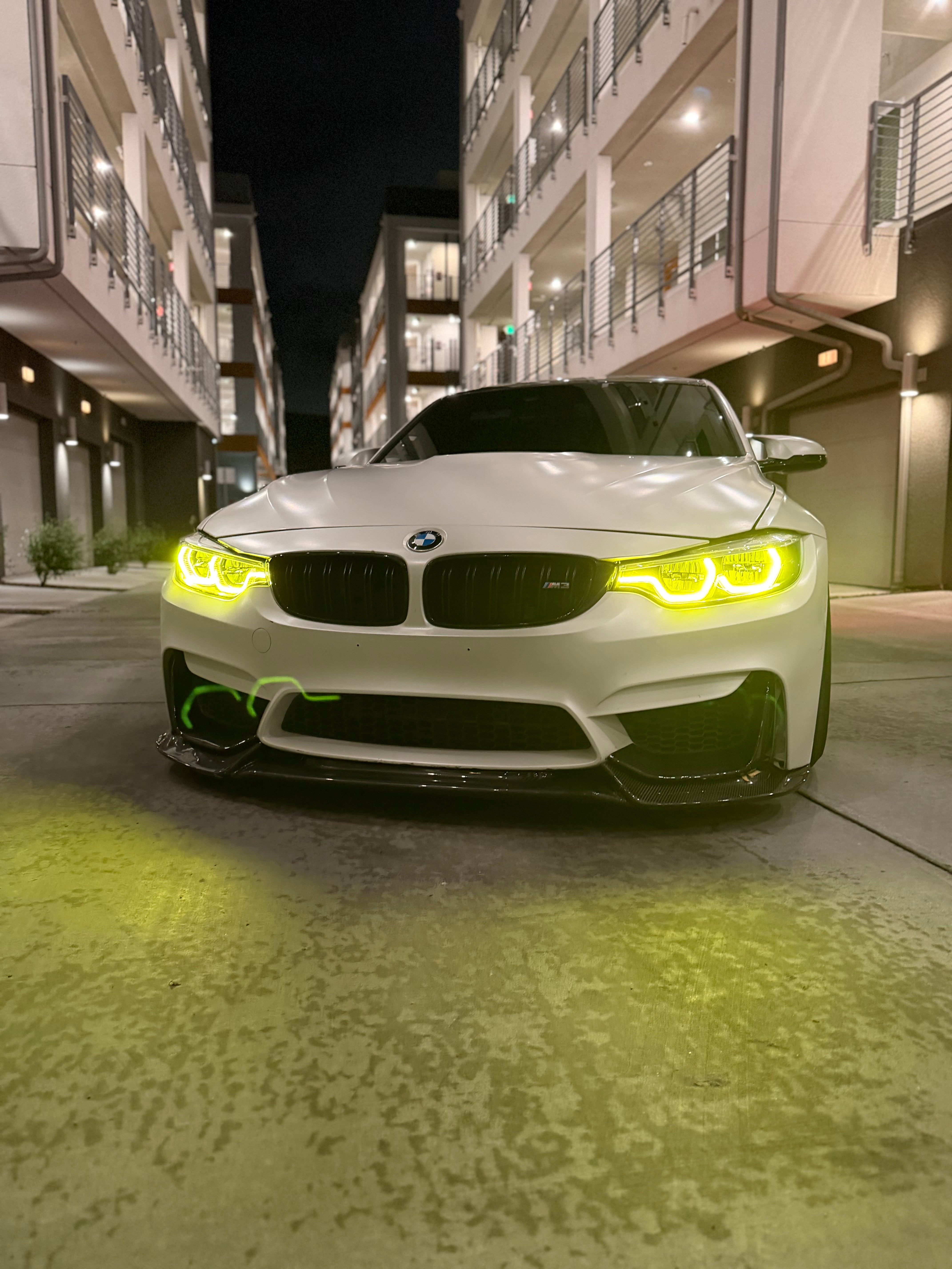 BMW F80 M3 F82/F83 M4 & F30/F32/F33/F36 4 Series Ikon V2 LED Switch Back Headlights DRL White/Yellow