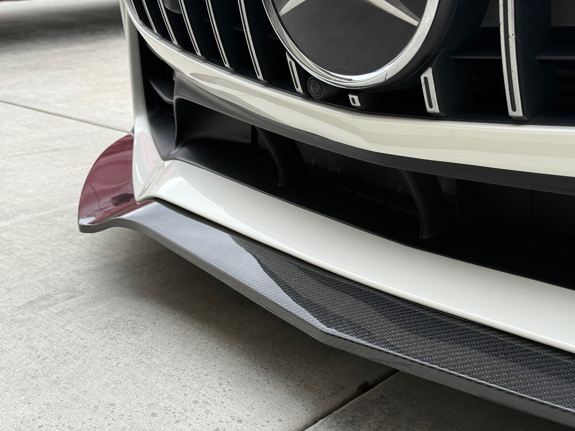 Mercedes AMG GTR AP Carbon Fiber Front Lip