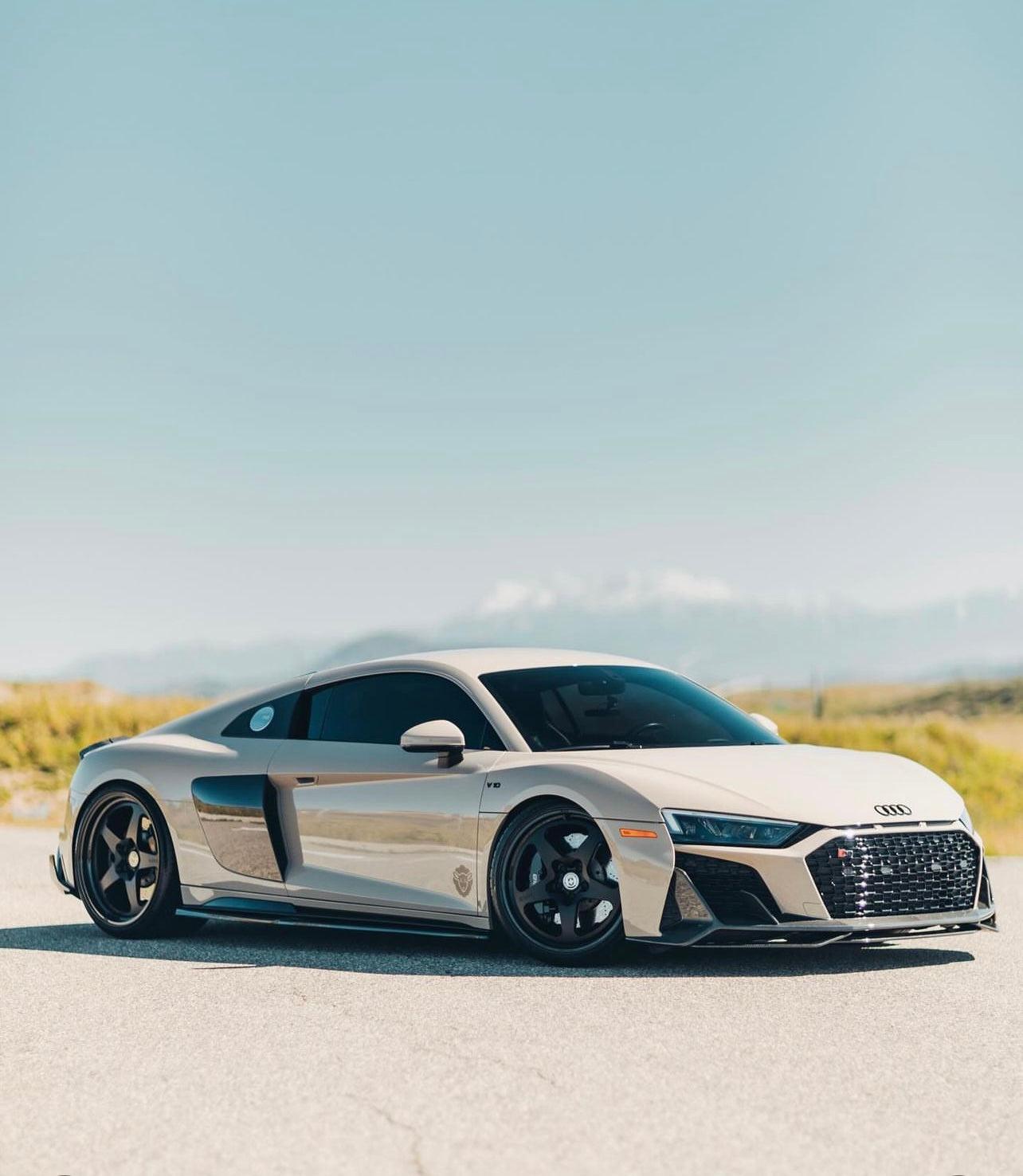 Audi R8 Gen 2 Carbon Fiber Artisan Front Lip 2019-2024