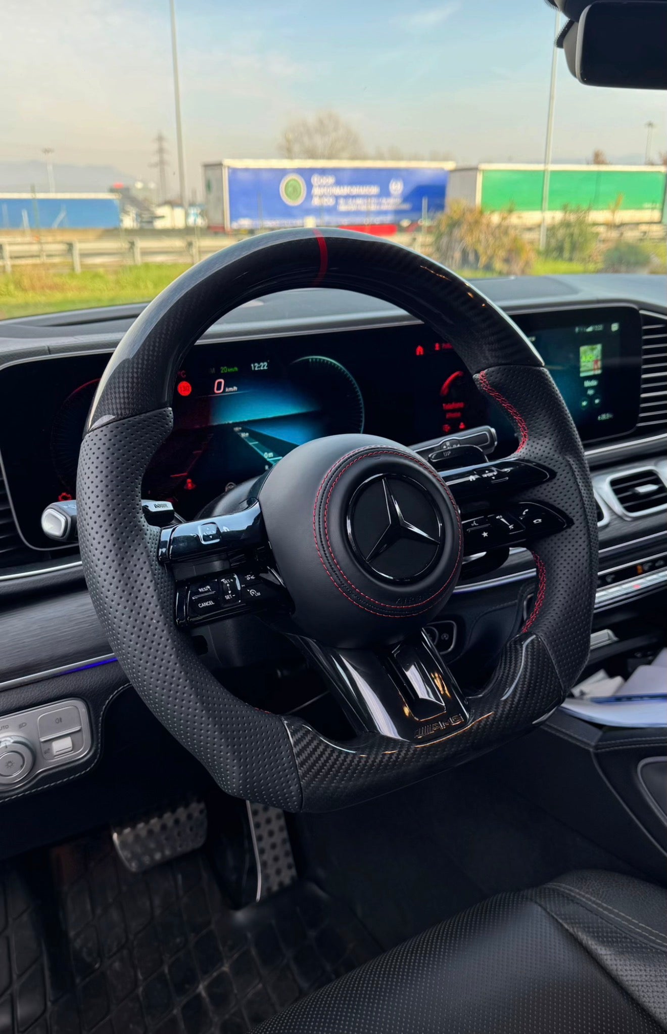 Mercedes AMG Custom Steering Wheel