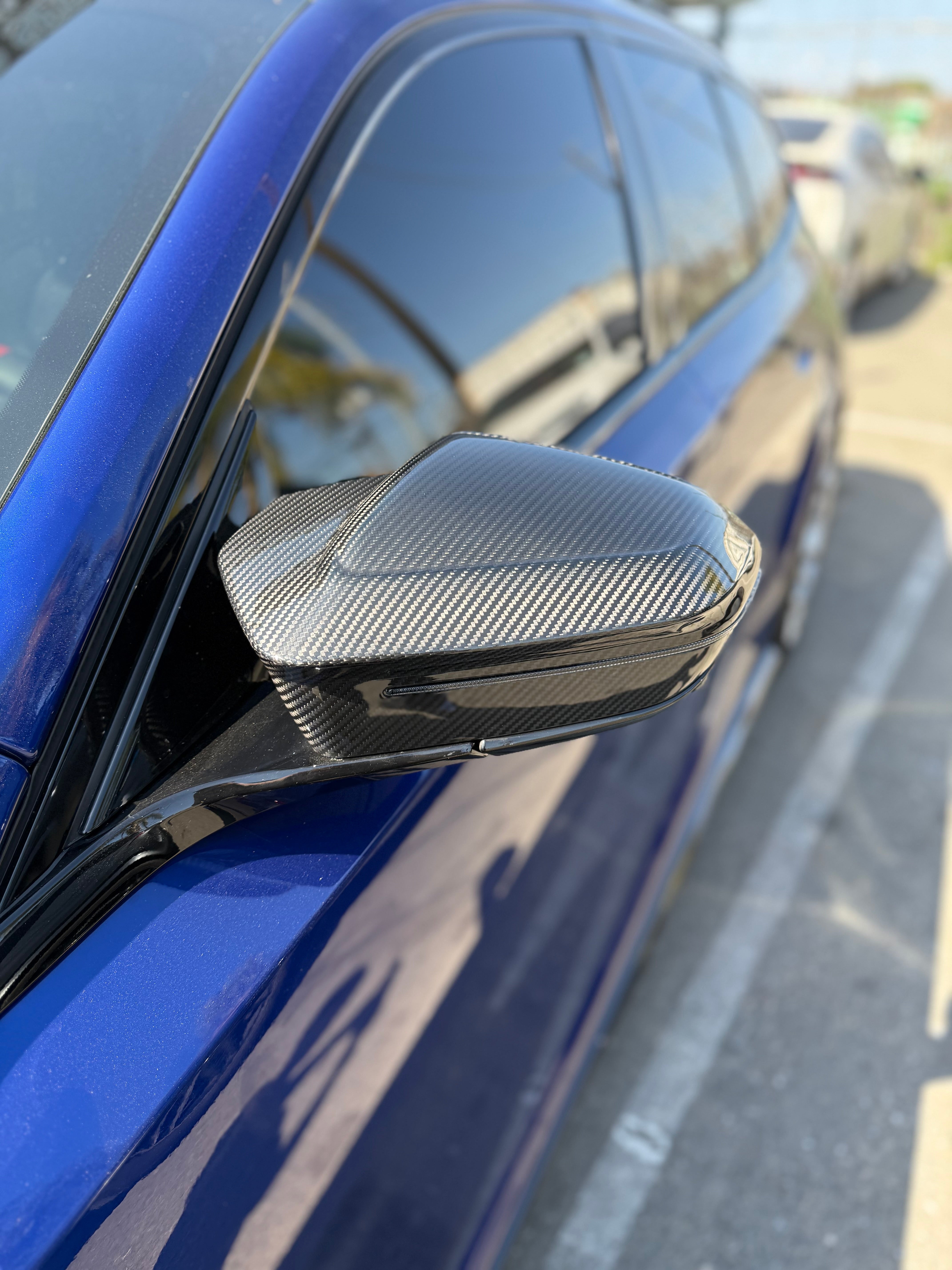 BMW G90 M5 Carbon Fiber Mirror Caps