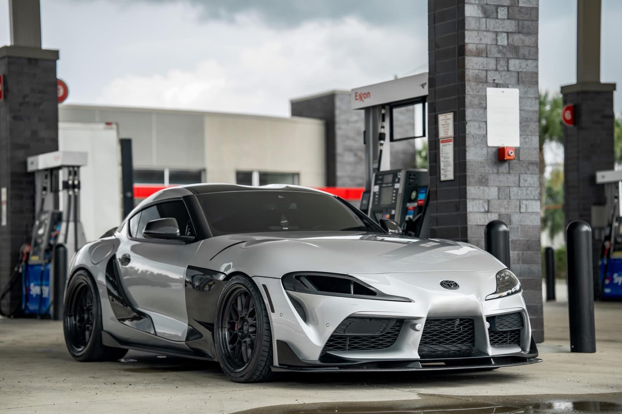 Toyota Supra MK5 Carbon Fiber Headlight Delete