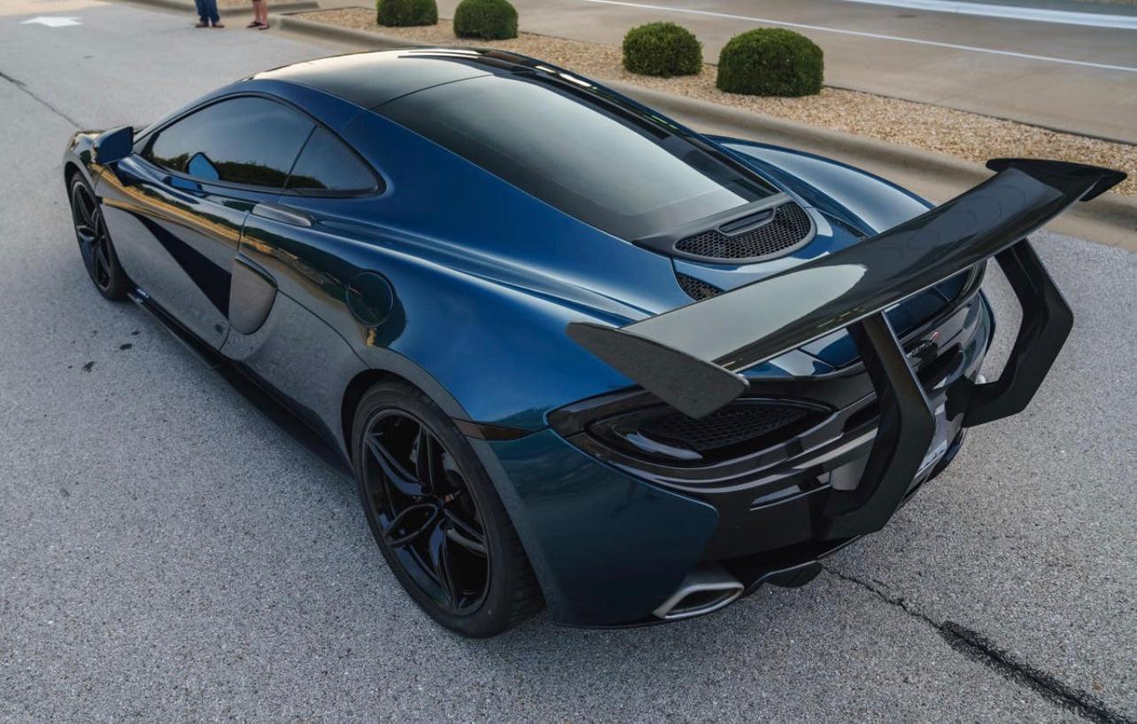 McLaren 540C/570s GT Carbon Fiber Chassis Mount Wing