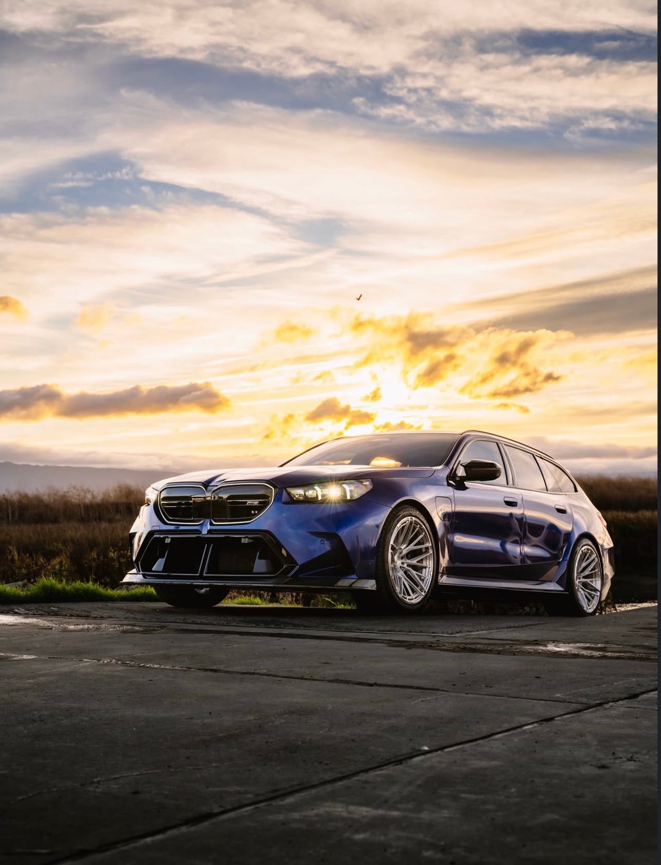 BMW G90/G99 M5 Carbon Fiber AP Front Lip