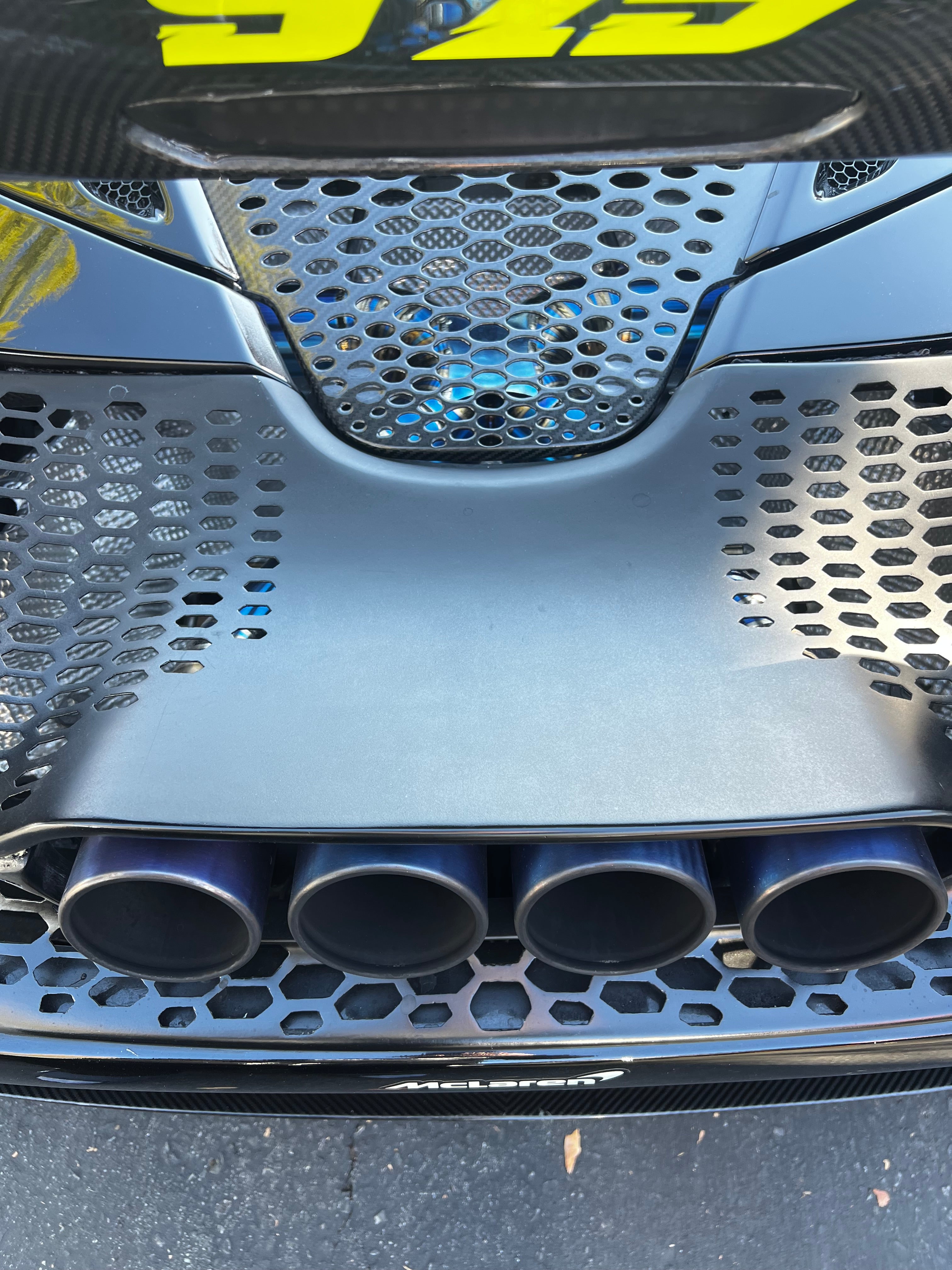 McLaren 765LT Titanium X Pipe Exhaust System