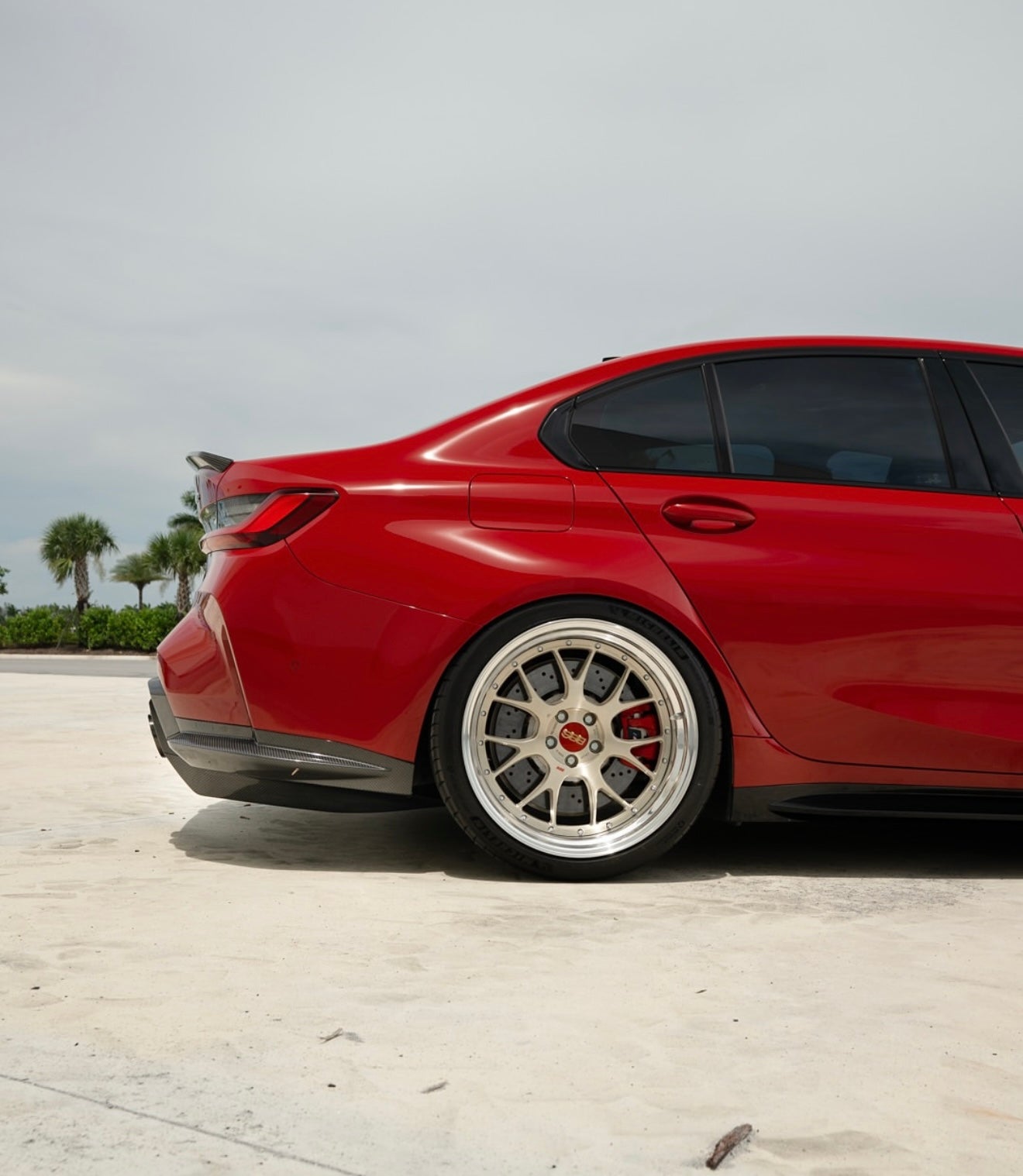 BMW G80 M3/G82/G83 M4 Carbon Fiber Under Tray Rear Diffuser