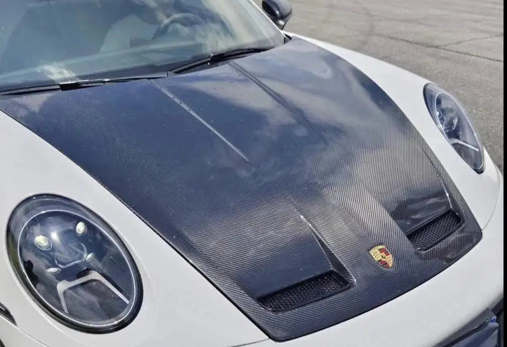 Porsche 992 GT3 Carbon Fiber Vented Hood