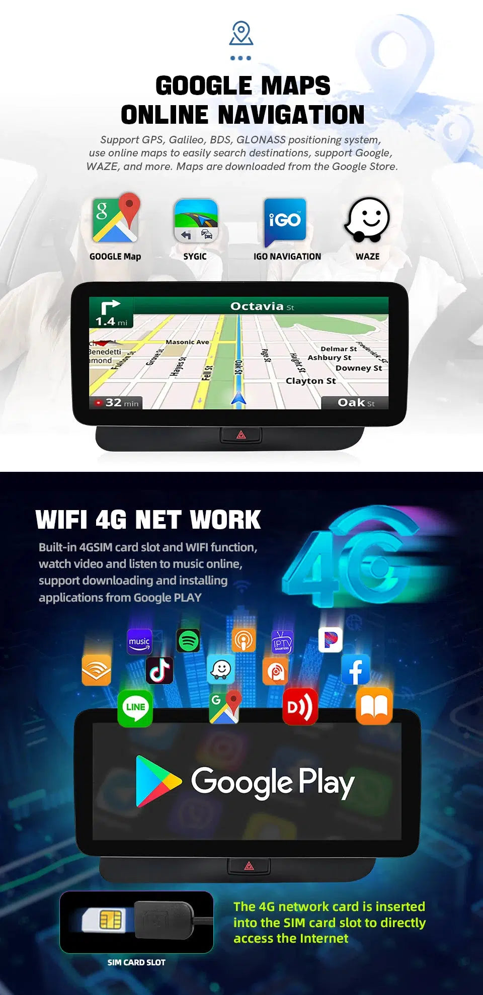 Audi Q5 2009-2017 Apple Car Play 10.25in Screen Upgrade