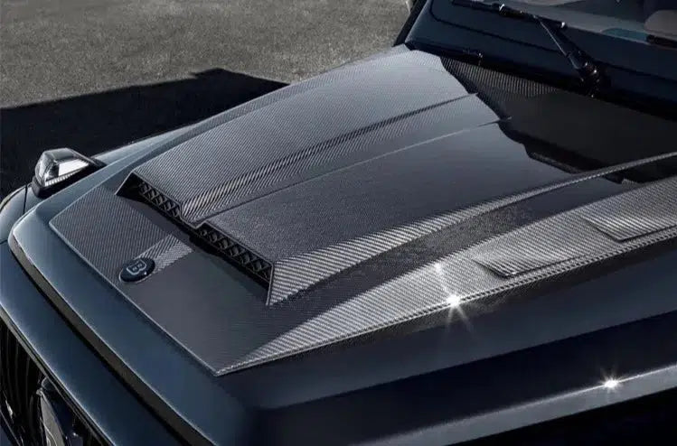 Mercedes AMG G Wagon Carbon Fiber BRABUS Style Hood Bonnet