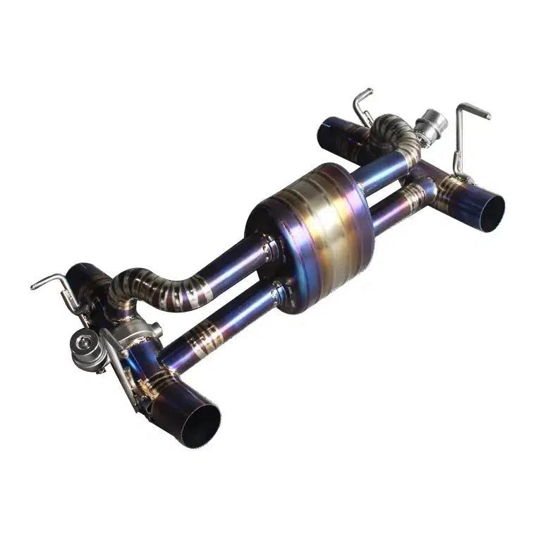 Ferrari 488 Titanium Valve Cat Back Exhaust
