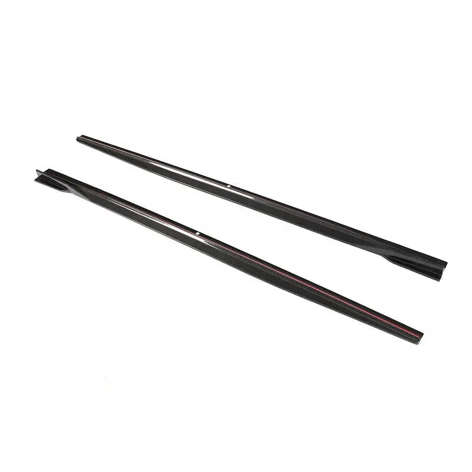 BMW G20 3 Series Carbon Fiber Side Skirt Extensions