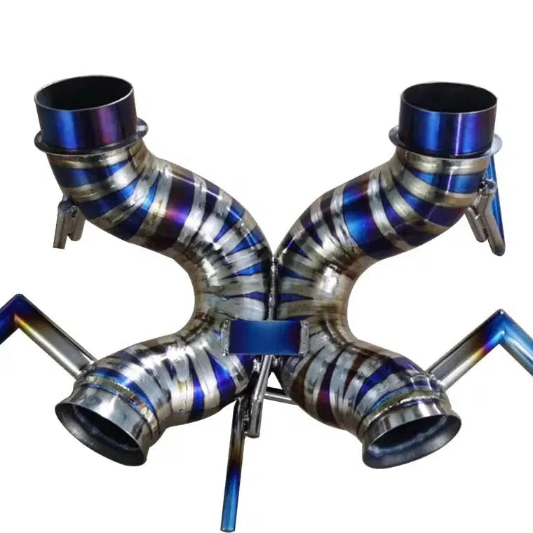 McLaren 600LT Full Titanium Straight Pipe Exhaust