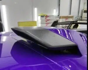 Lamborghini Huracan STO Carbon Fiber Roof Scoop Trim