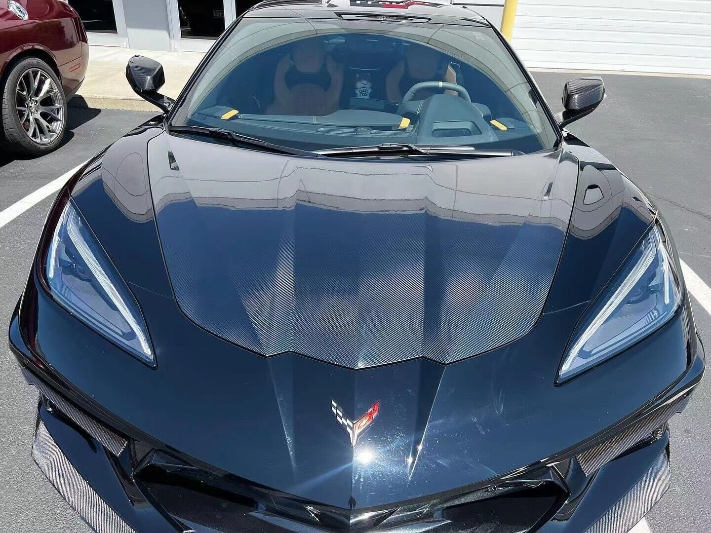 Corvette C8 Carbon Fiber Oem Style Hood