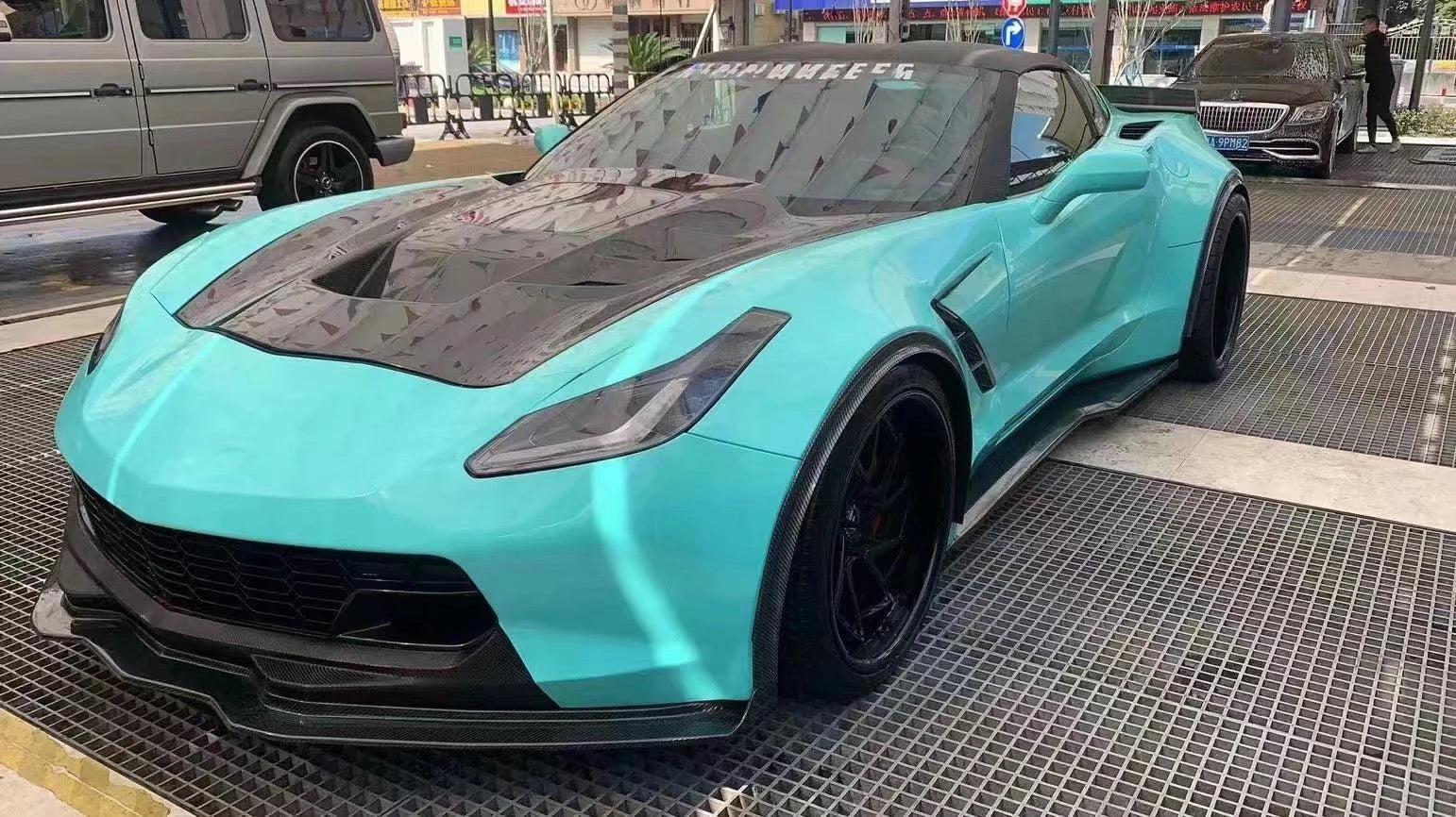 Corvette C7 Carbon Fiber Front Lip