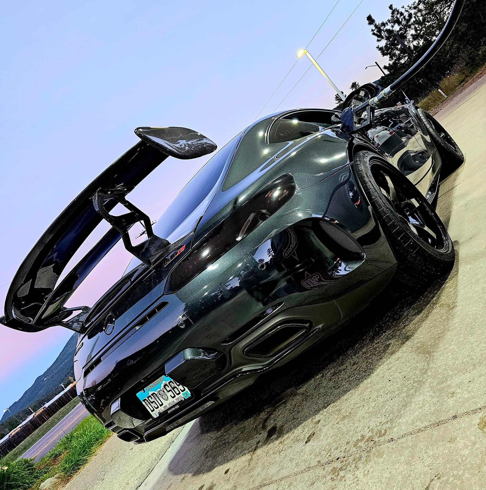 Mercedes AMG GT/GTS/GTC/GTR Black Series Style Carbon Fiber Wing
