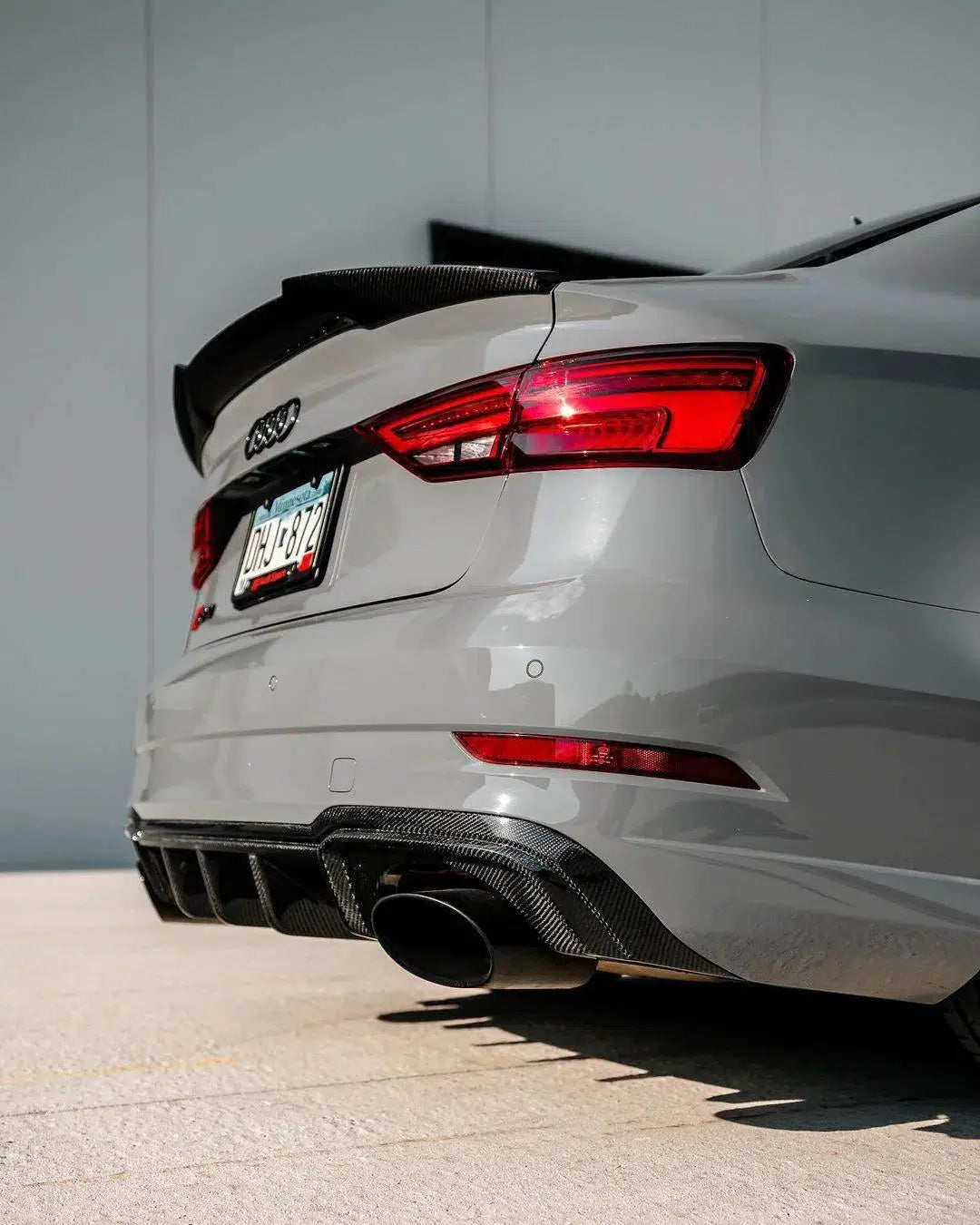 Audi rs3 cheap rear diffuser