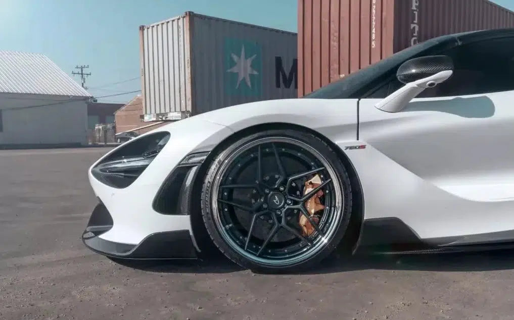 McLaren 720s/750s Artisan AP Carbon Fiber Side Skirt Extension
