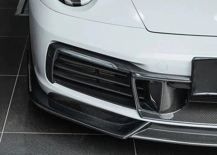 Carbon Fiber Front Middle Grille for Porsche 911 992.1 Carrera (2019-2023)