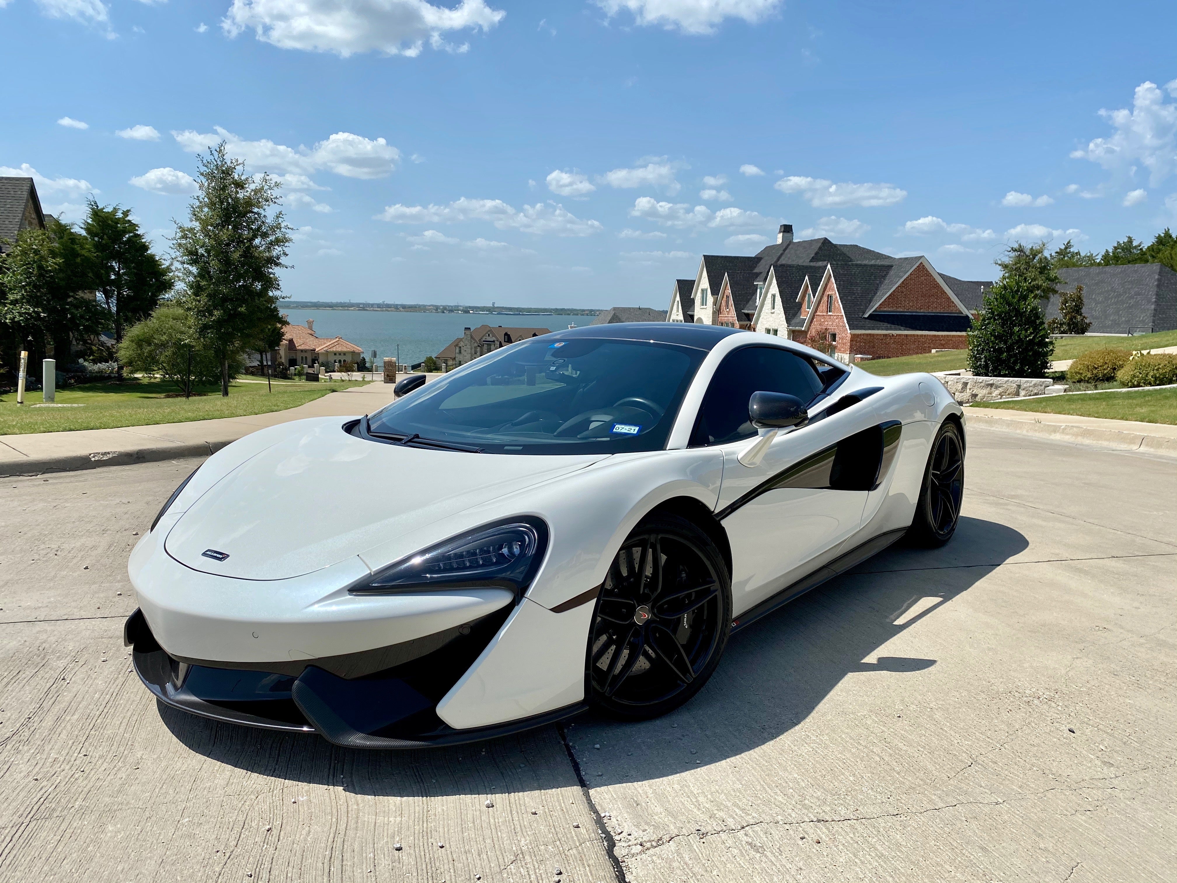 McLaren 570s Carbon Fiber Front Lip & Trim | Eurobahndynamics