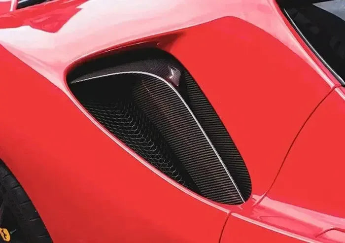 2020-2026 Ferrari SF90 – Carbon Fiber Side Air Duct Vent