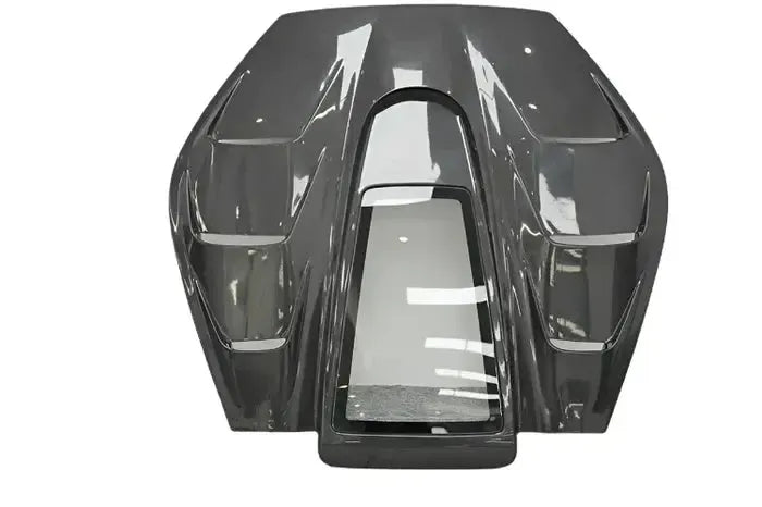 Ferrari 296 GTB Carbon Fiber Transparent Window Engine Hood